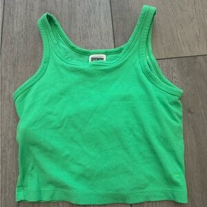 Victoria's Secret Bright Green Crop Top